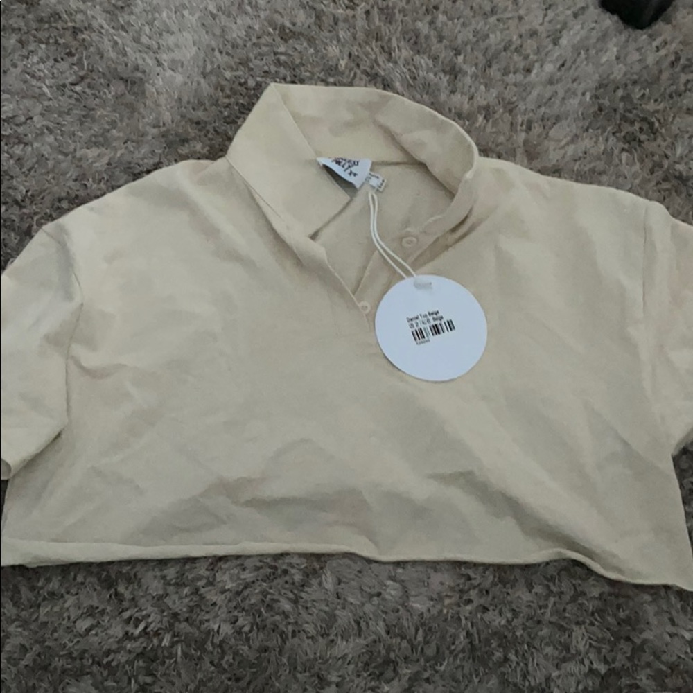 Daniel top beige princess Polly crop